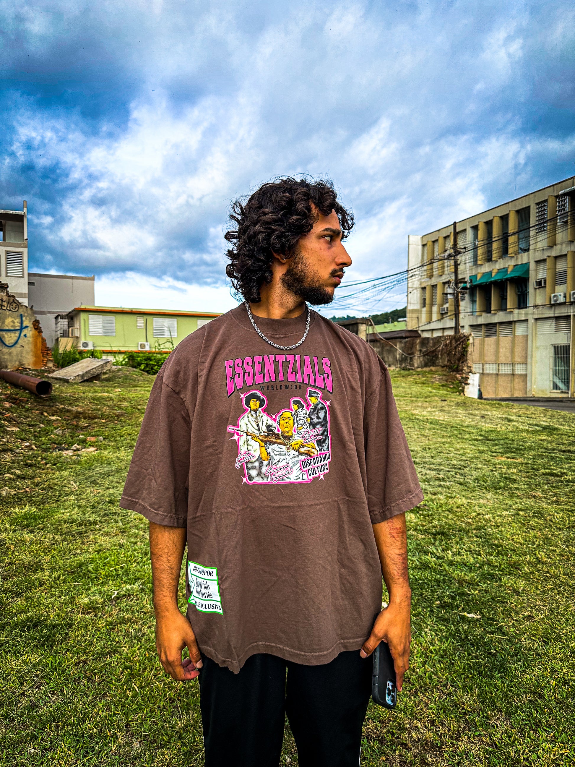 DISPARANDO CULTURA OVERSIZE TEE