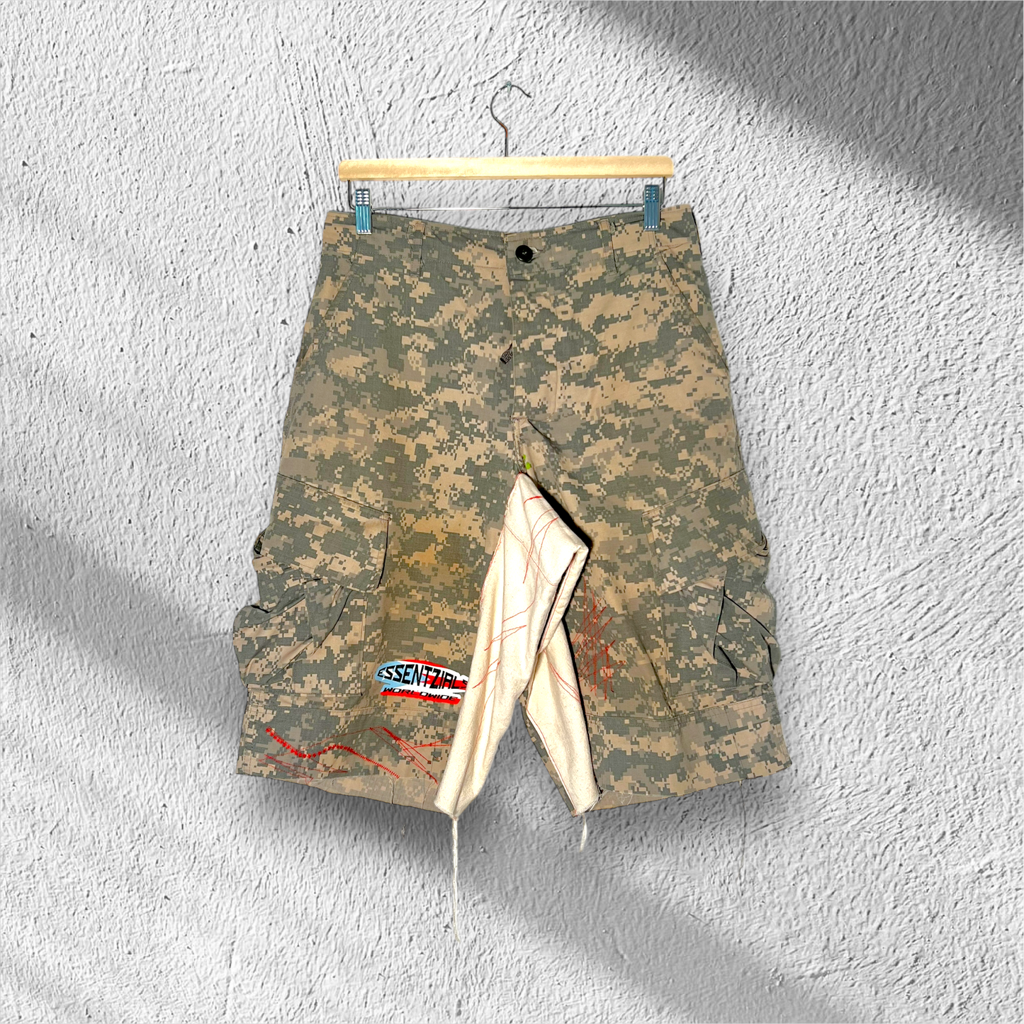 CAMO CARGO SHORTS – ESSENTZIALS CUSTOM EDITION