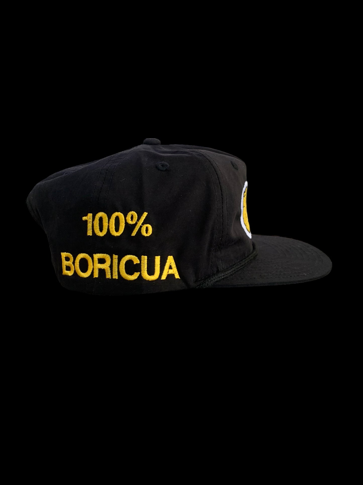 TOSTONES BLACK SNAPBACK HAT