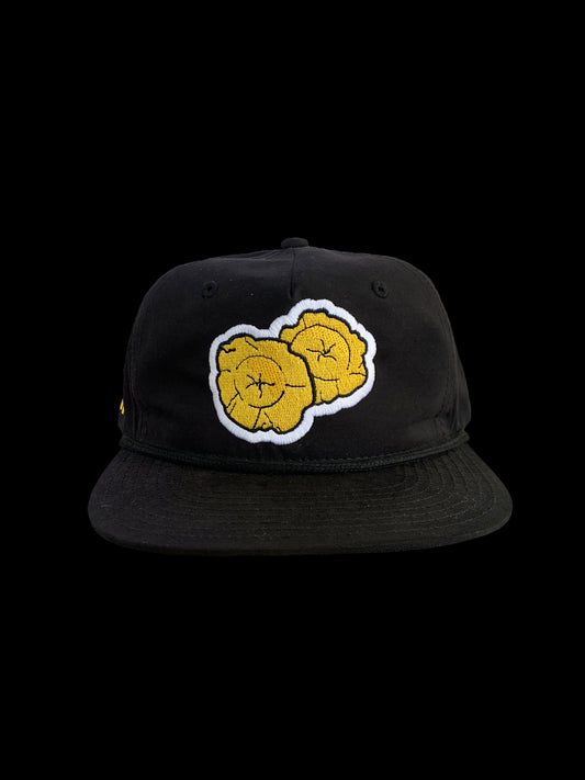 TOSTONES BLACK SNAPBACK HAT