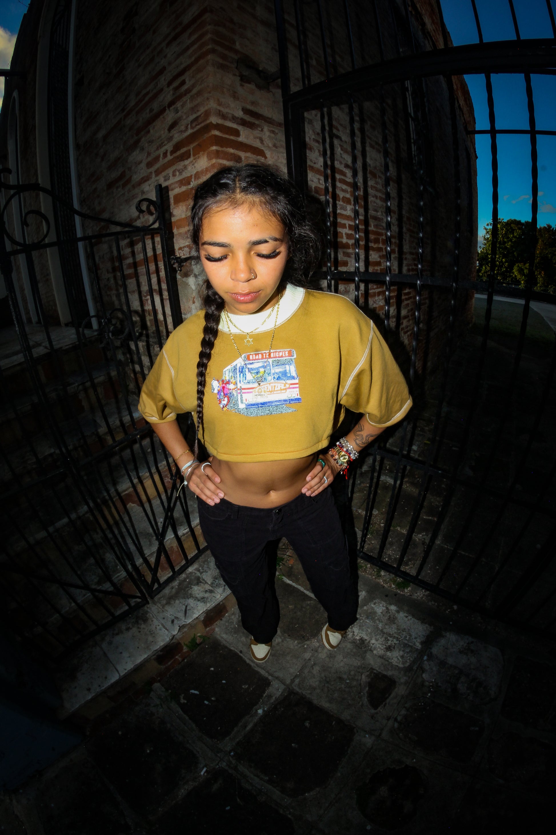 1/1 ROAD TO RICHES CROP TOP