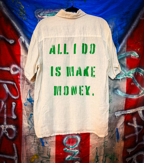 ALL I DO IS MAKE MONEY GUAYABERA