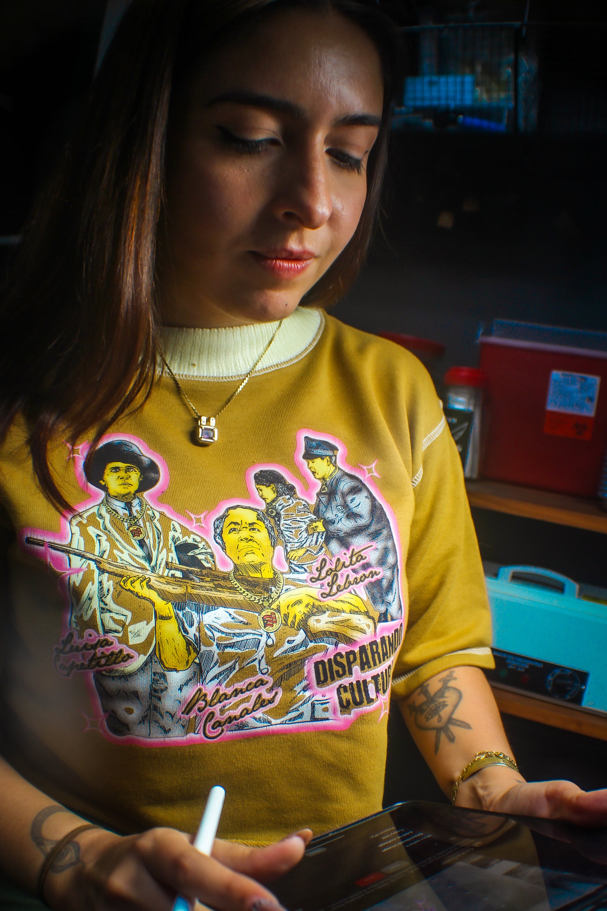 DISPARANDO CULTURA CROP TOP