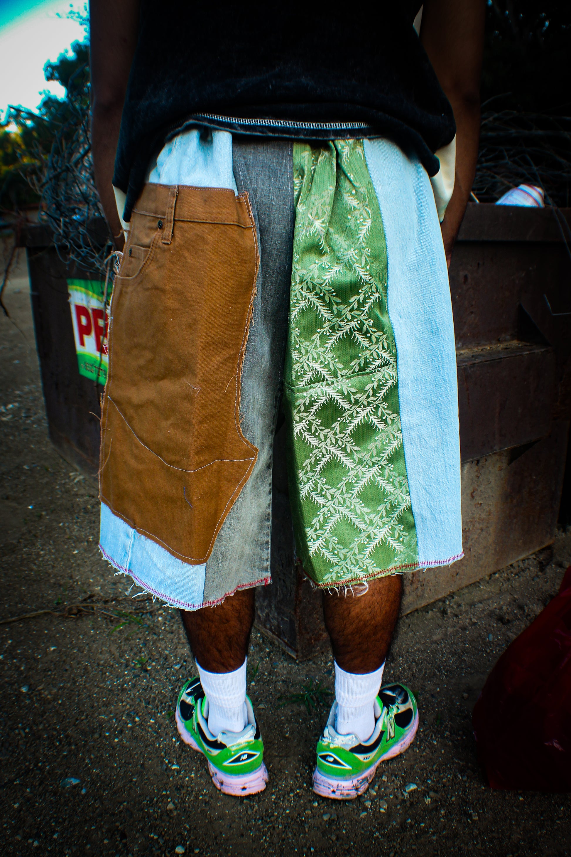 1/1 RECONSTRUCTED PANTS