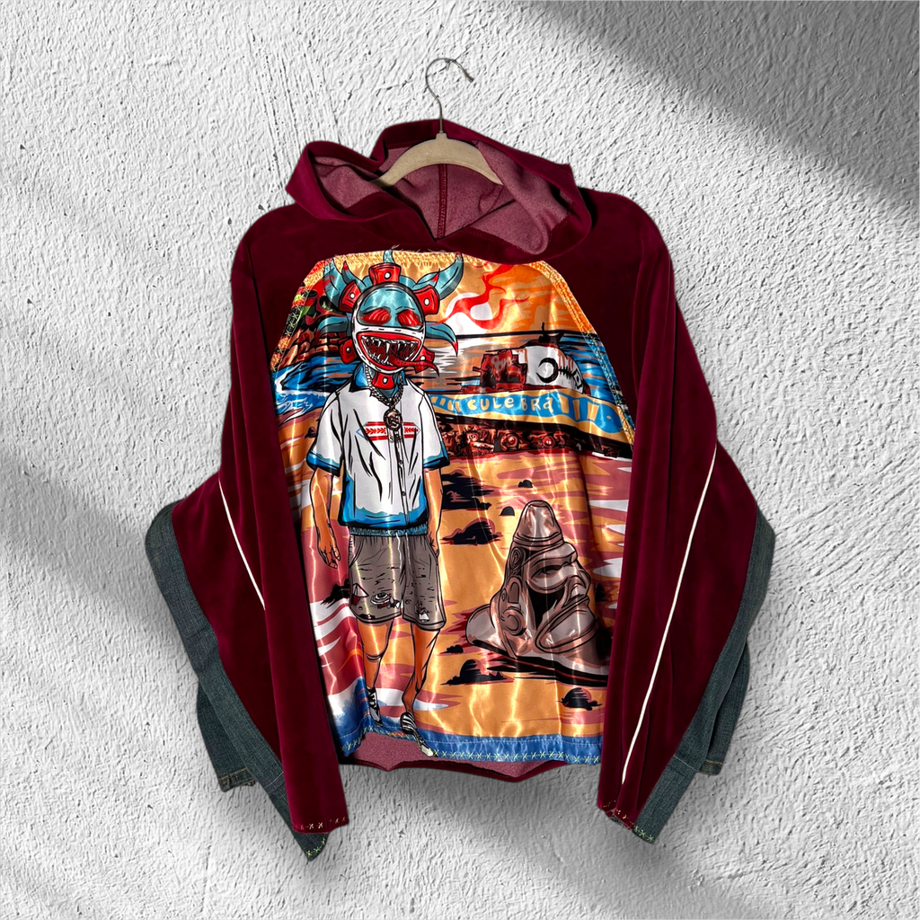 ESSENTZIALS — “CULEBRA SPIRIT” HYBRID ART HOODIE (1/1)