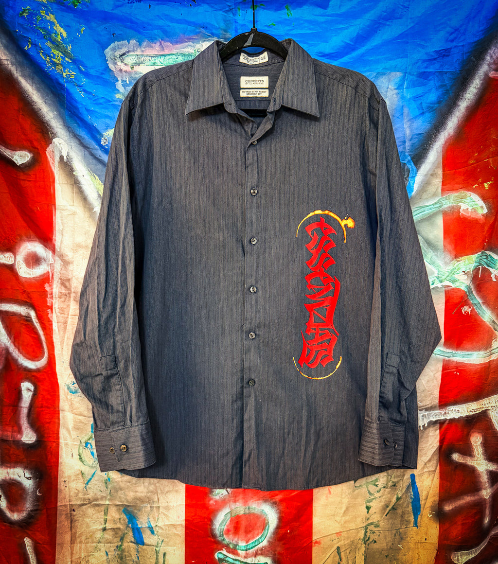 LOS CAFETEROS BUTTON UP