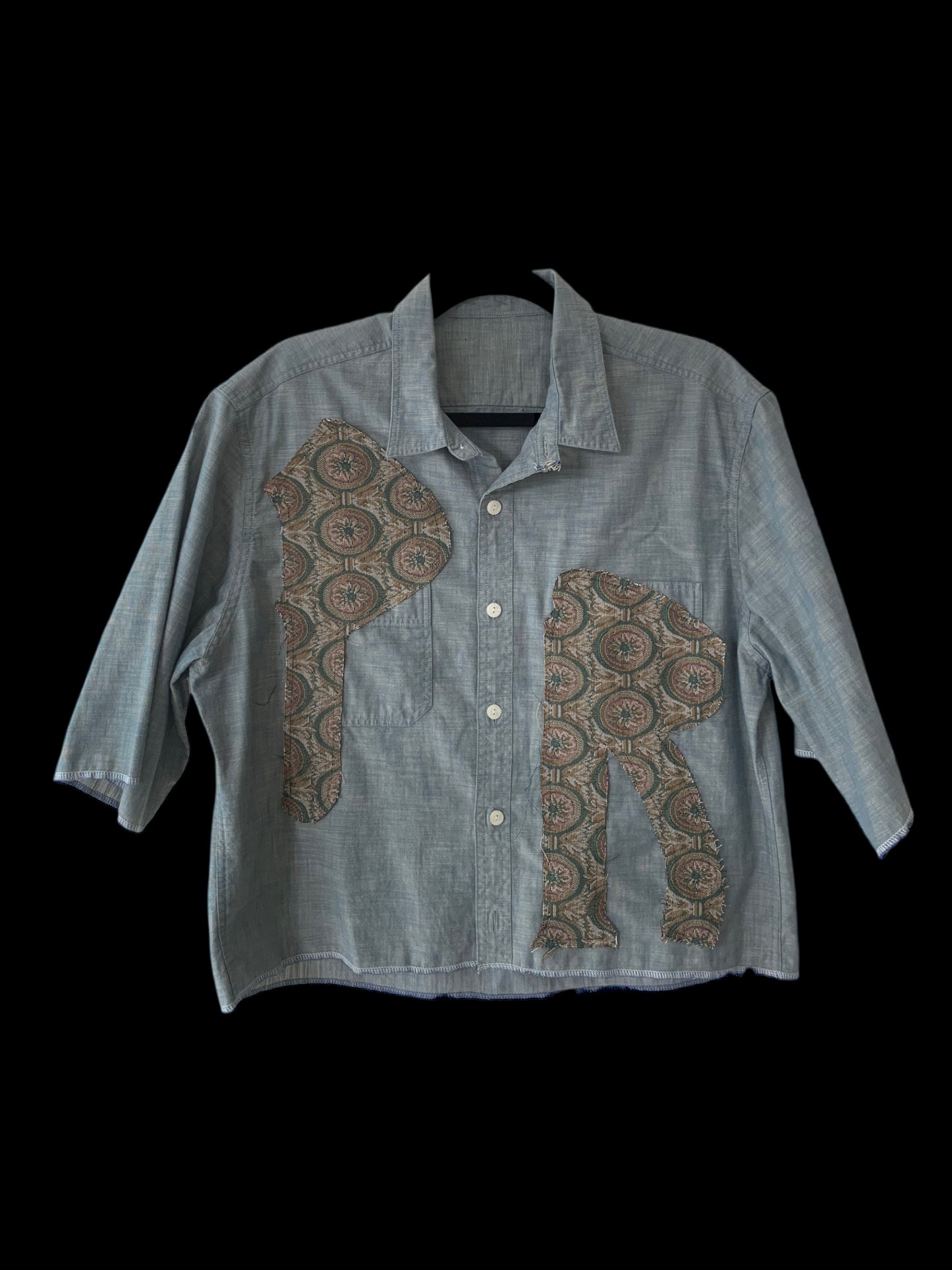 PR EMBROIDER BUTTON SHIRT