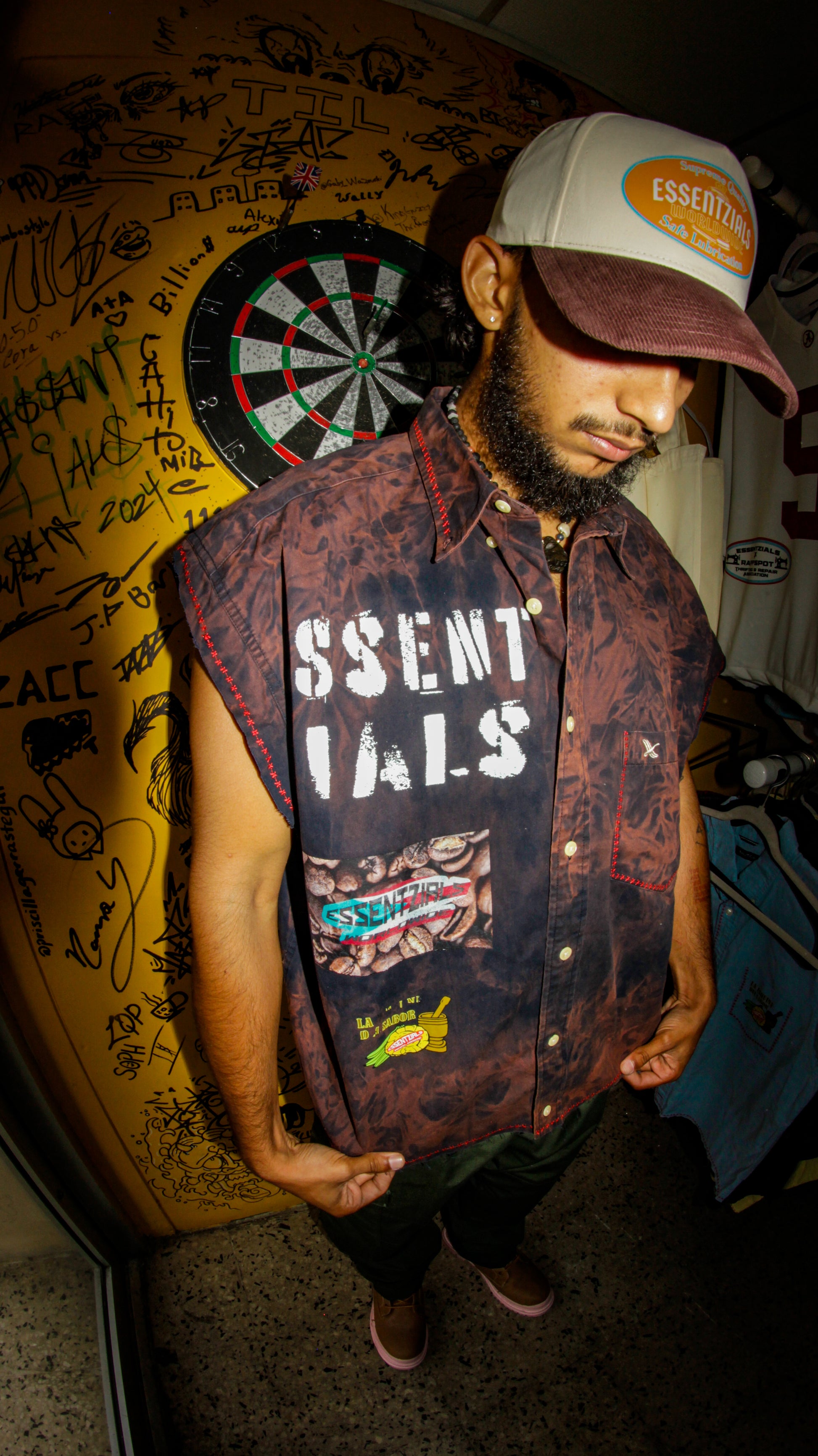 ESSENTZIALS DRESSING MUSCLE SHIRT