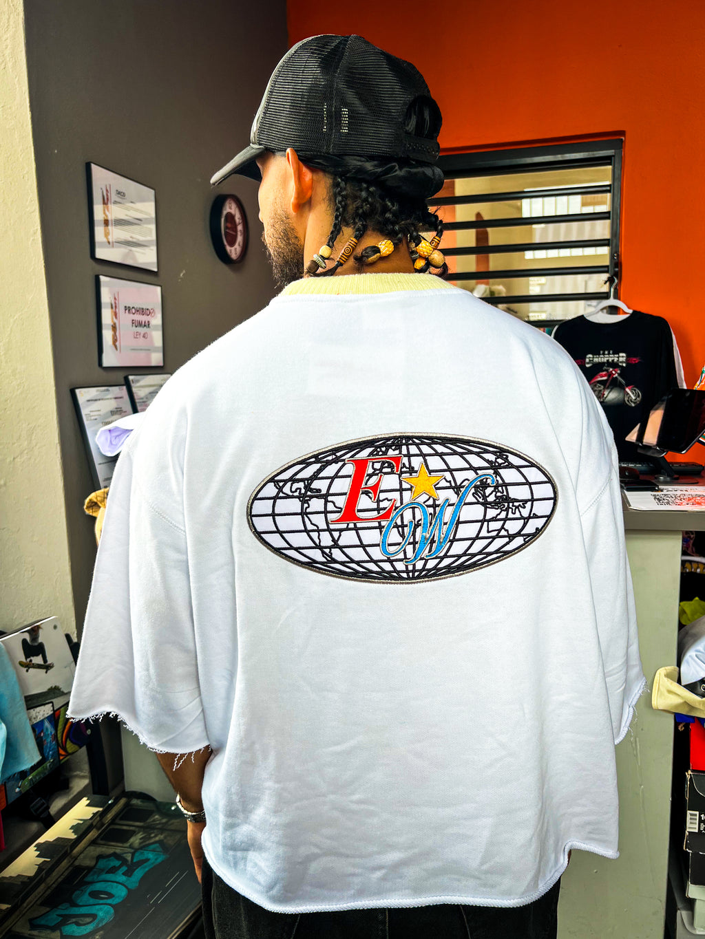 YO AMO A P FKN R LUXURY TEE WHITE