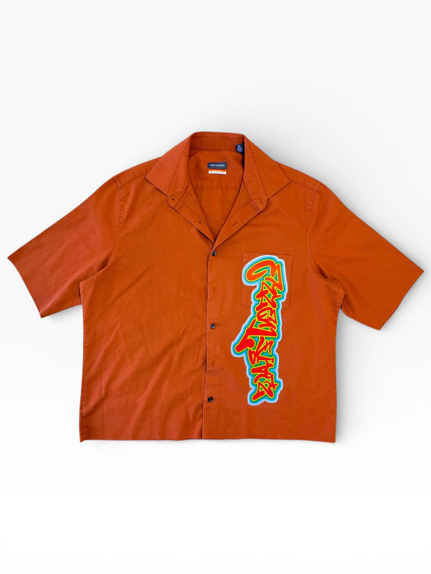 EL JARDIN FLORIDO DE BORIKEN BUTTON SHIRT