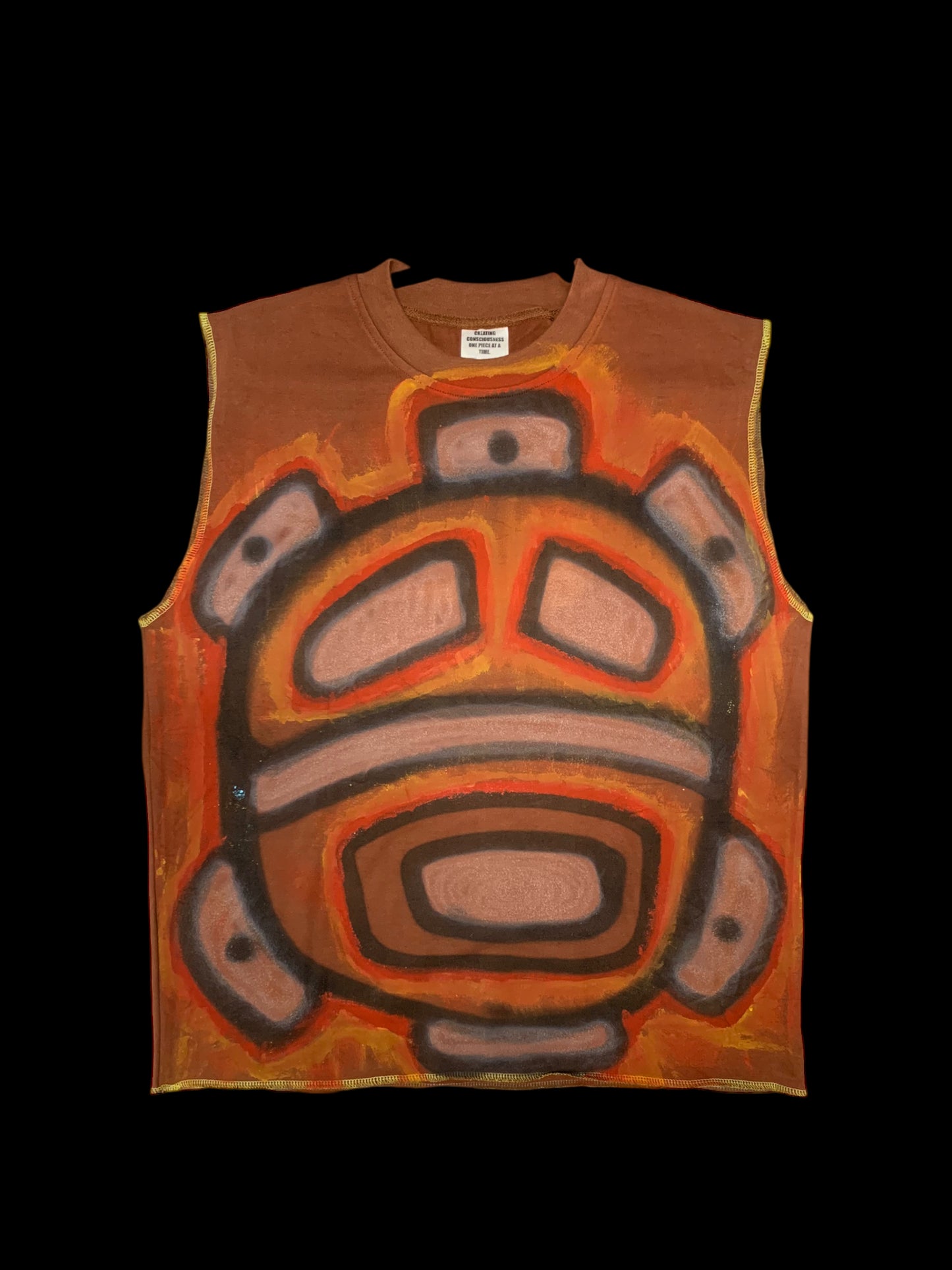 TAINO SUN GRAFFITI TANK TOP