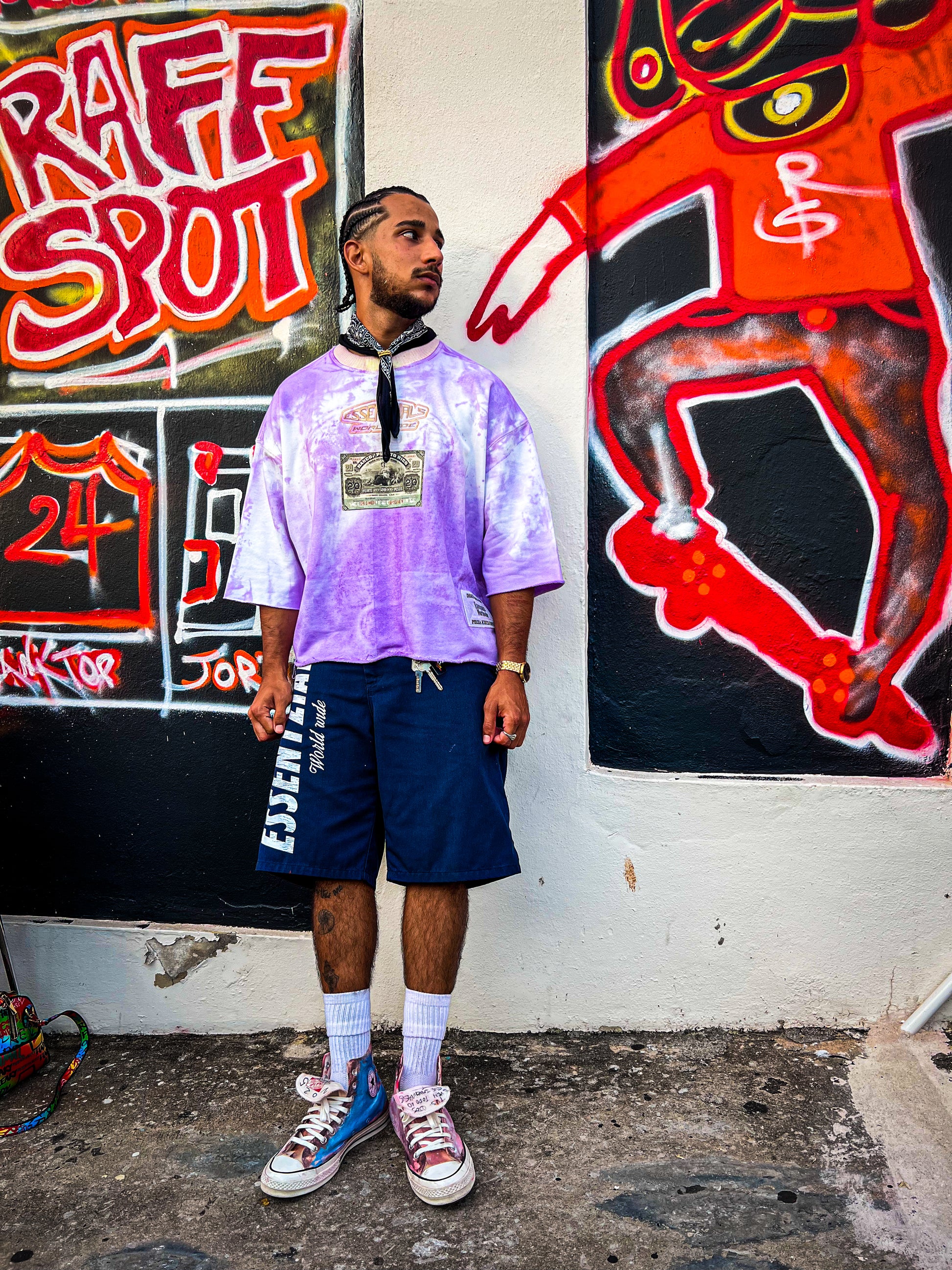 PESO PURPLE TIE DYE