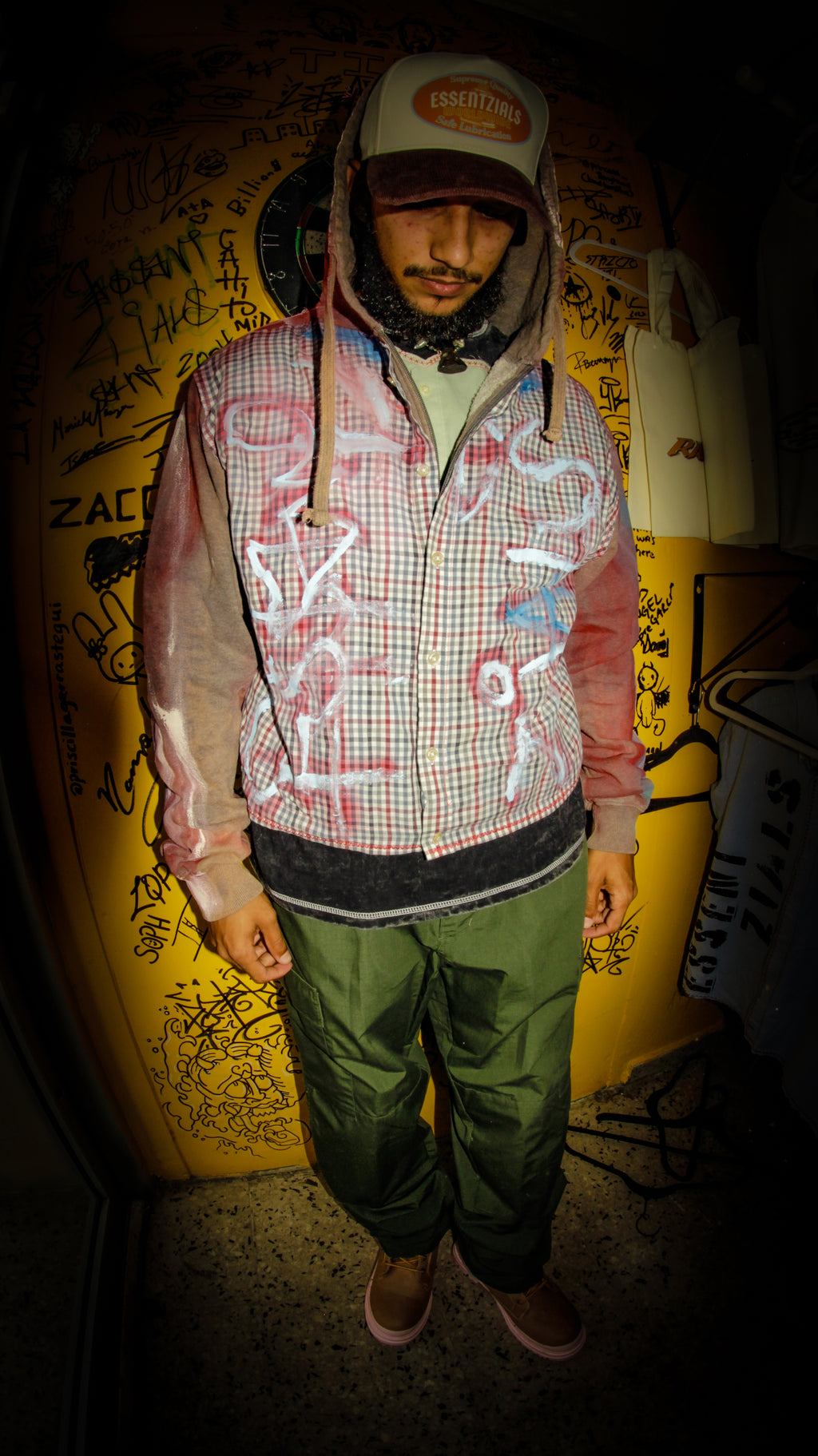 ESSENTZIALS HYBRID BUTTON JACKET