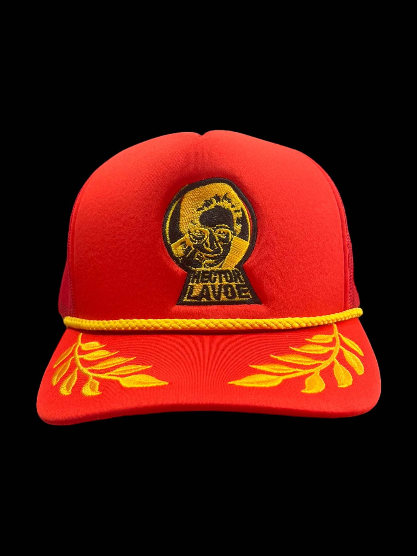 HECTOR LAVOE RED SNAPBACK