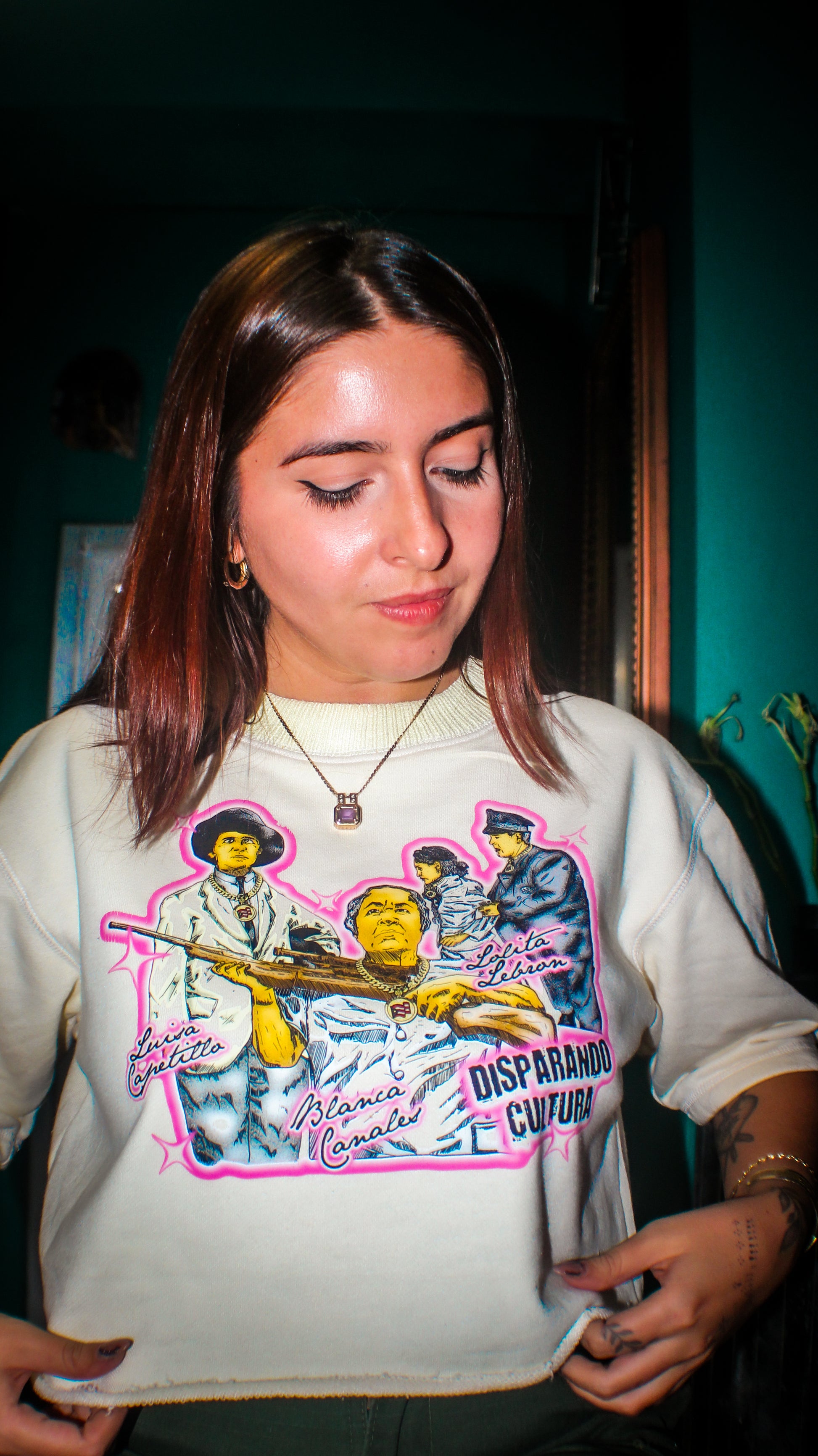 DISPARANDO CULTURA CROP TOP