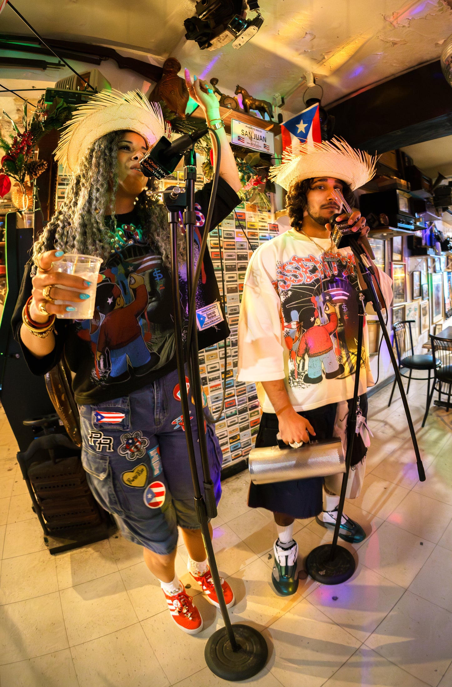 ACHO PR ES OTRA COSA RHINESTONE TEE