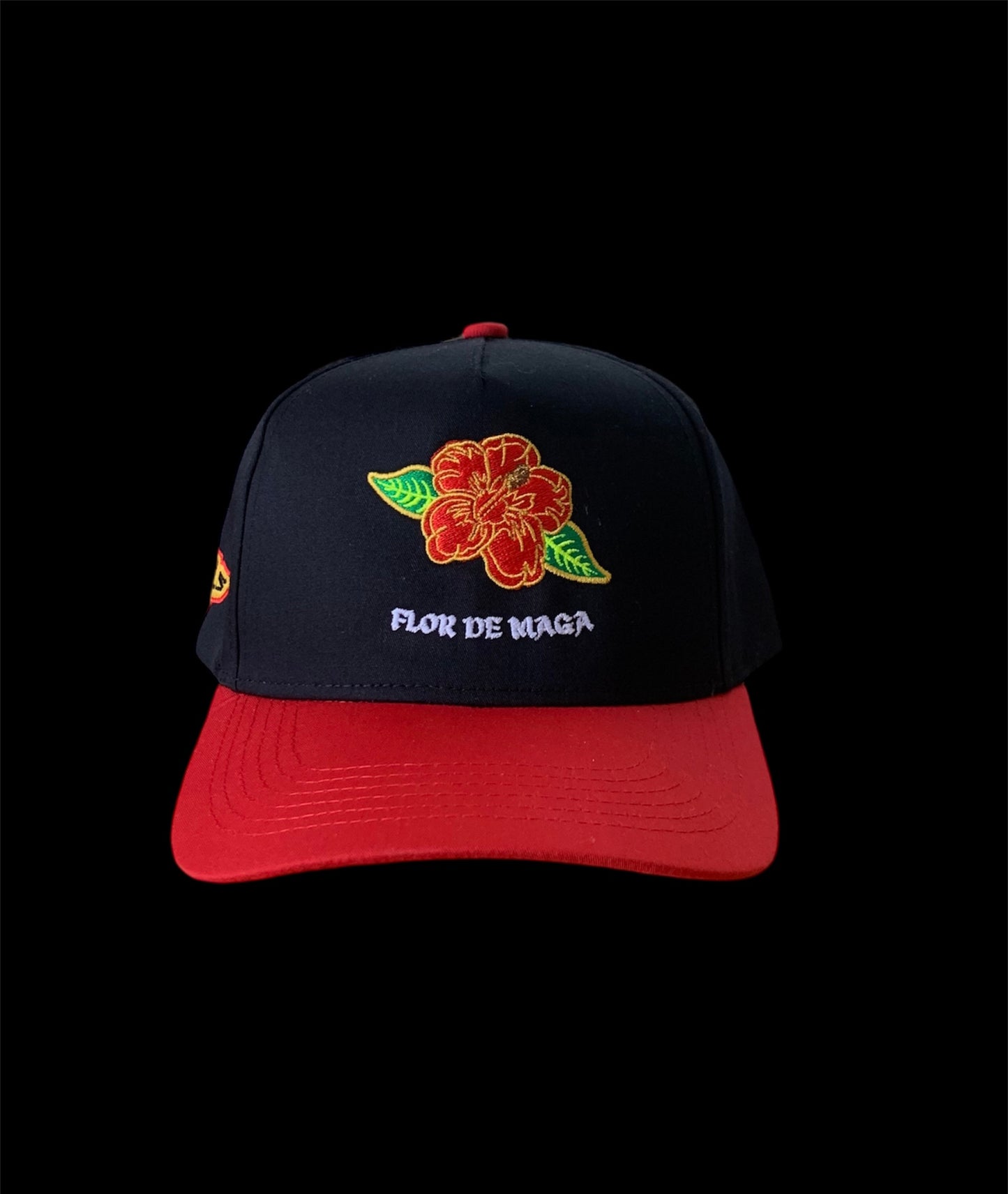 FLOR DE MAGA BLACK/RED SNAPBACK