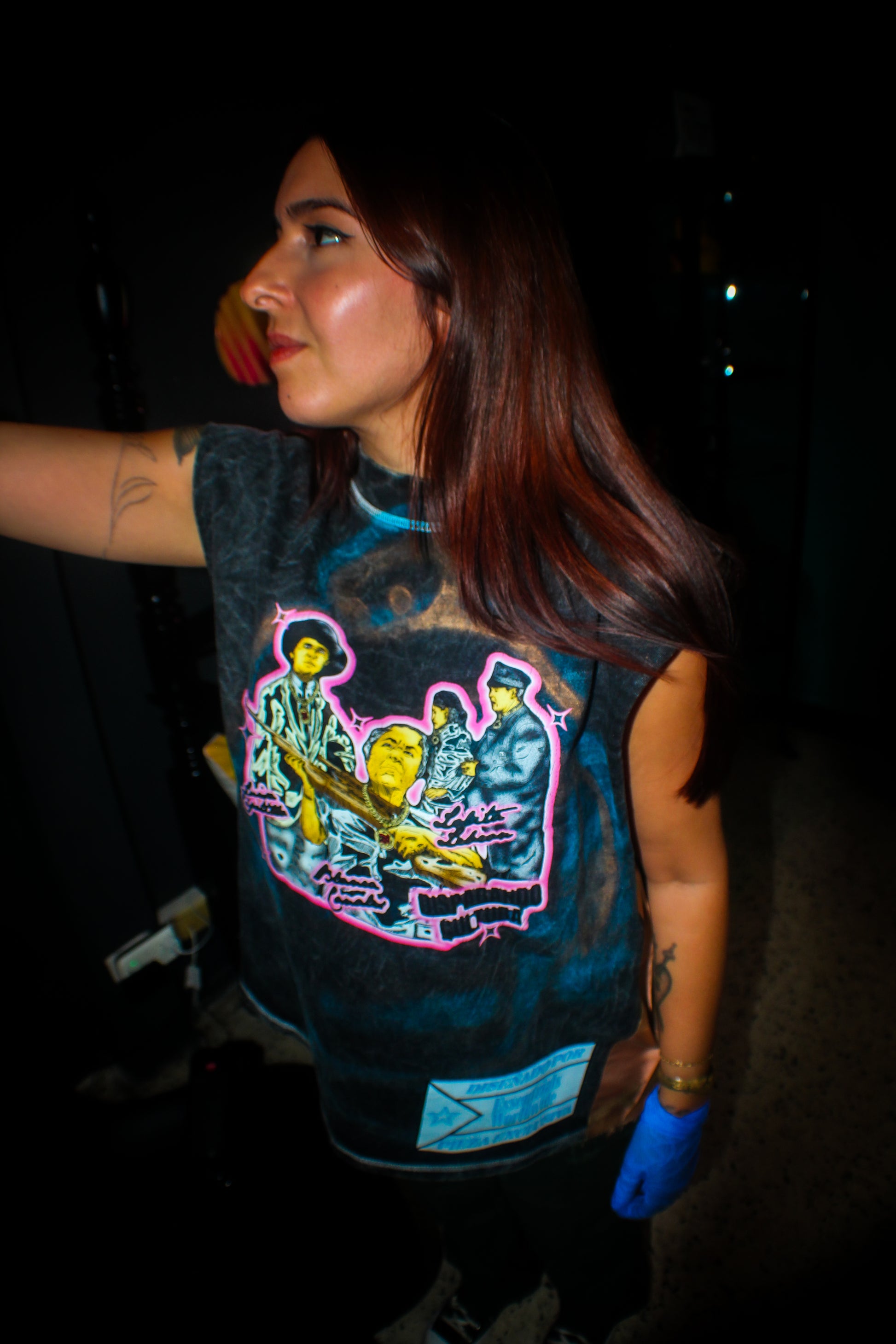 DISPARANDO CULTURA CROP TEE