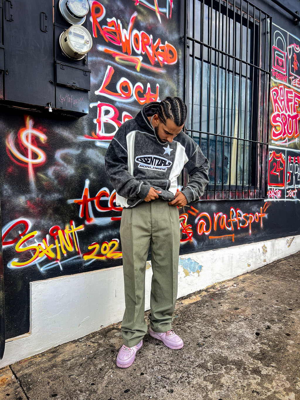 BORIQUEN OG BLACK HOODIE SAMPLE