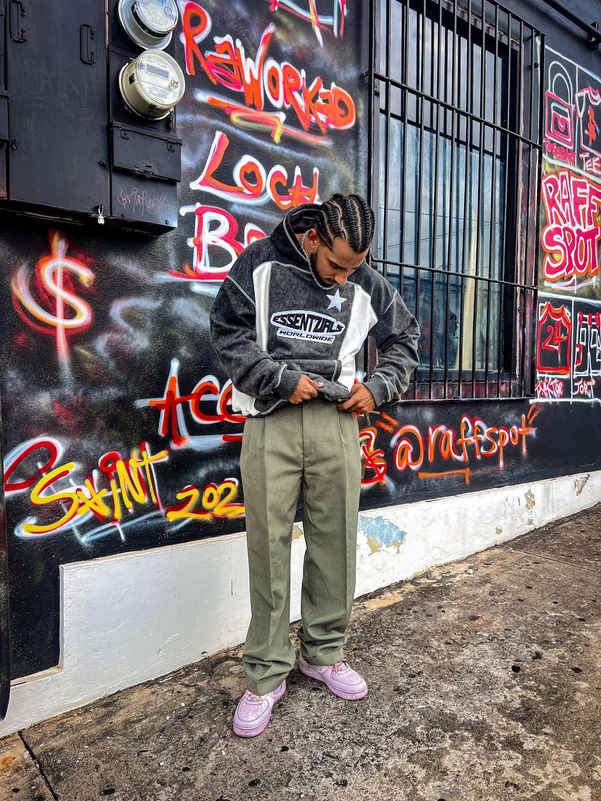 BORIQUEN OG BLACK HOODIE SAMPLE