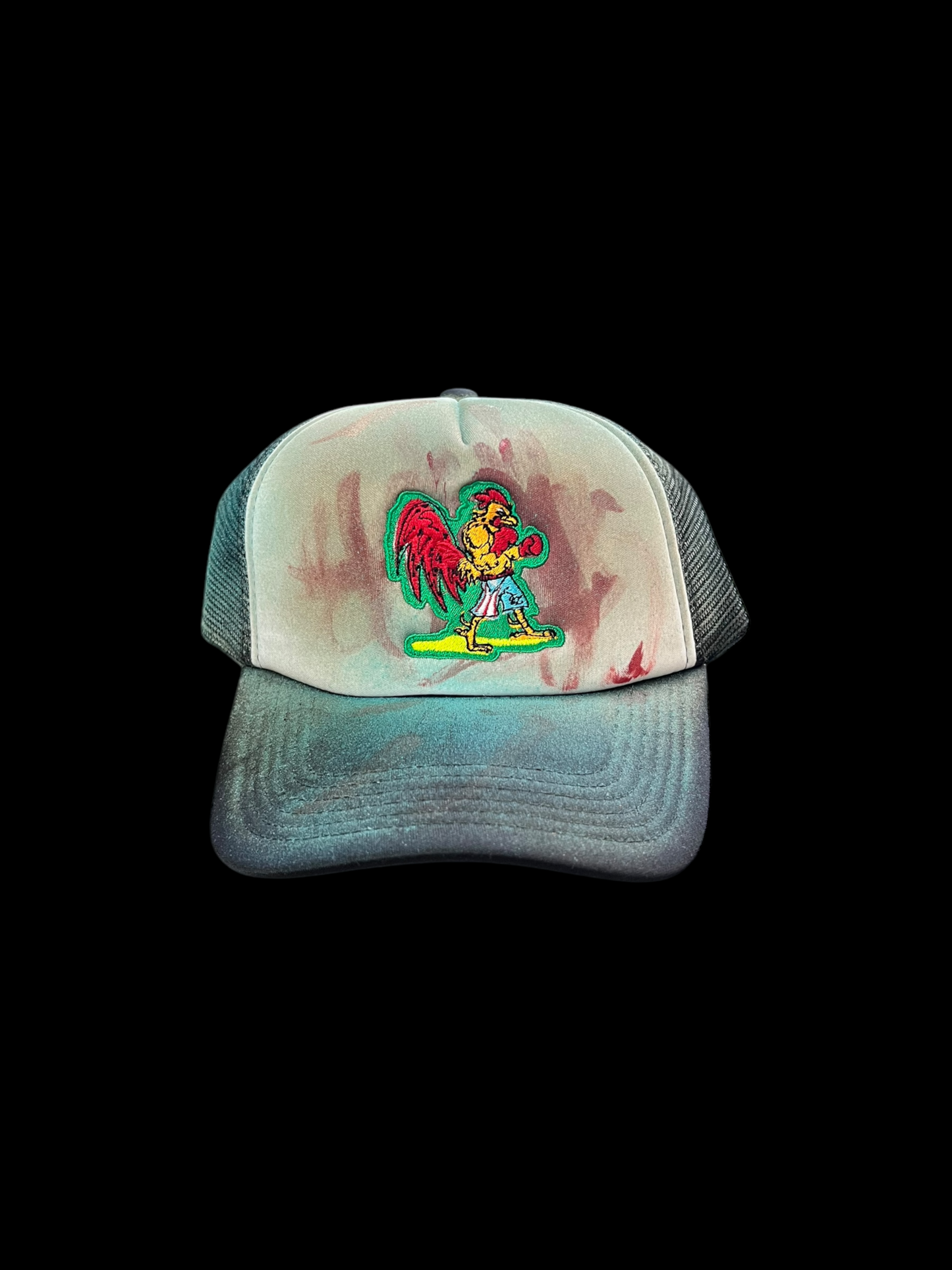 GALLO DE PELEA SPLATTER HAT