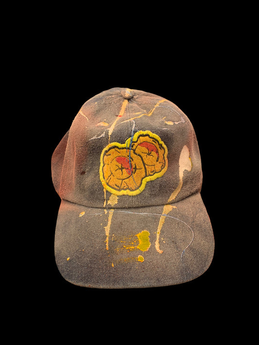 TOSTONES SPLATTER DENIM HAT