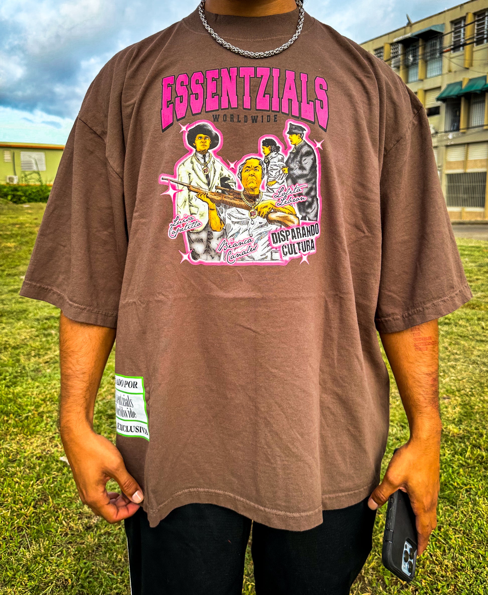 DISPARANDO CULTURA OVERSIZE TEE