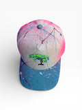 FLAMBOYÁN AZUL — ROOTED IN COLOR (1/1 WEARABLE ART)