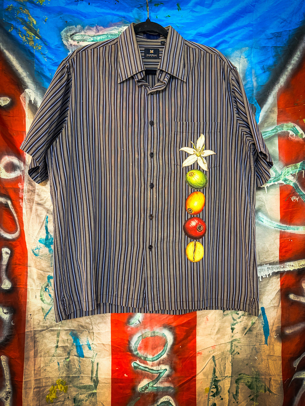 LOS CAFETEROS DE P FKN R BUTTON UP