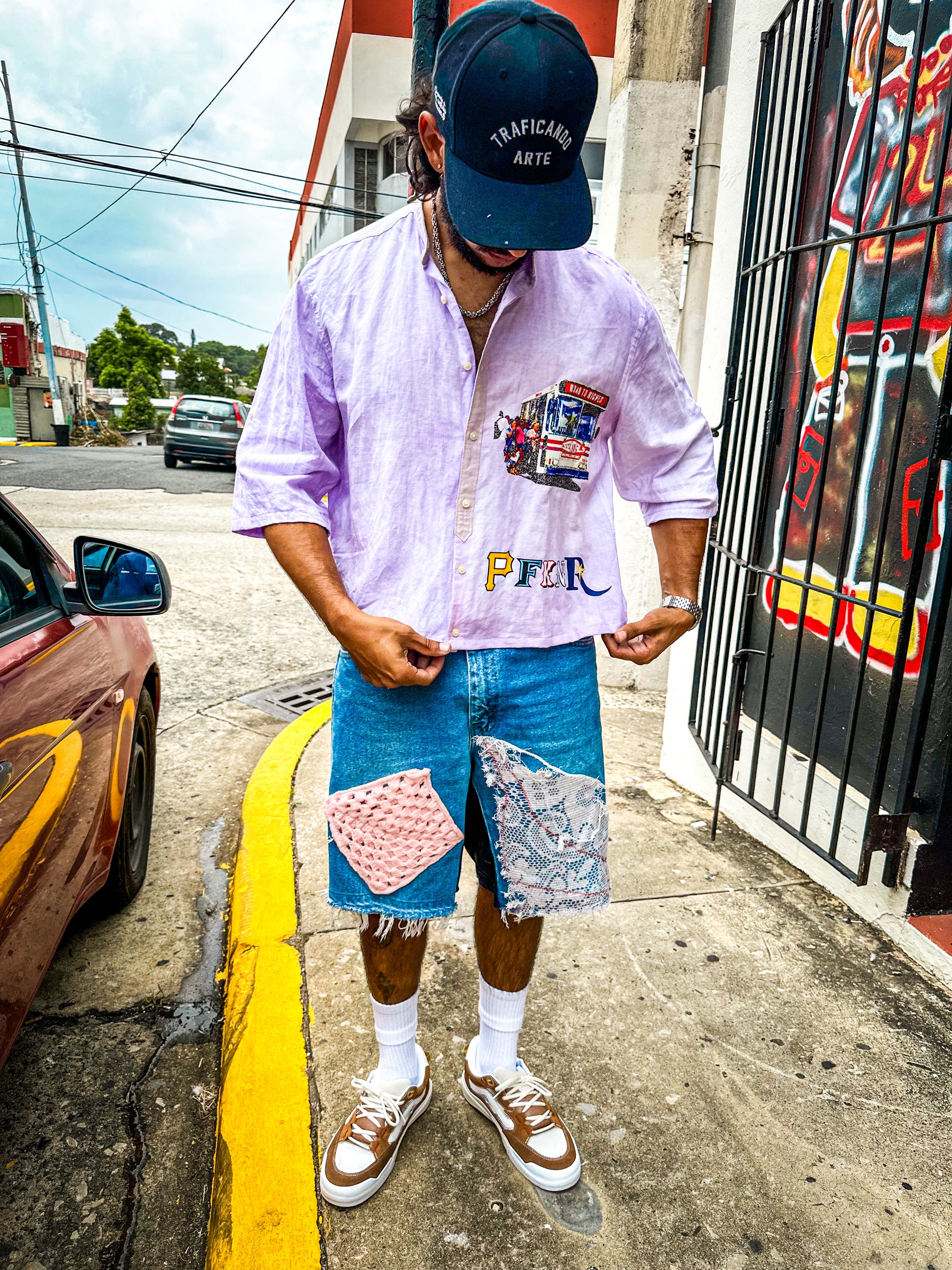 ROAD TO RICHES BUTTON TEE