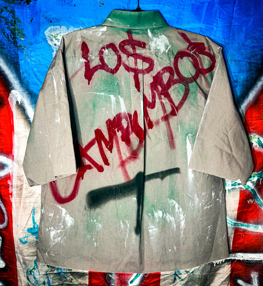 CAMBUMBOS BUTTON UP GRAFFITI
