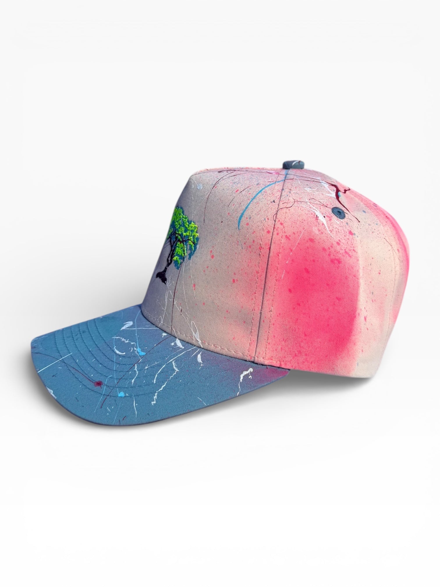 FLAMBOYÁN AZUL — ROOTED IN COLOR (1/1 WEARABLE ART)