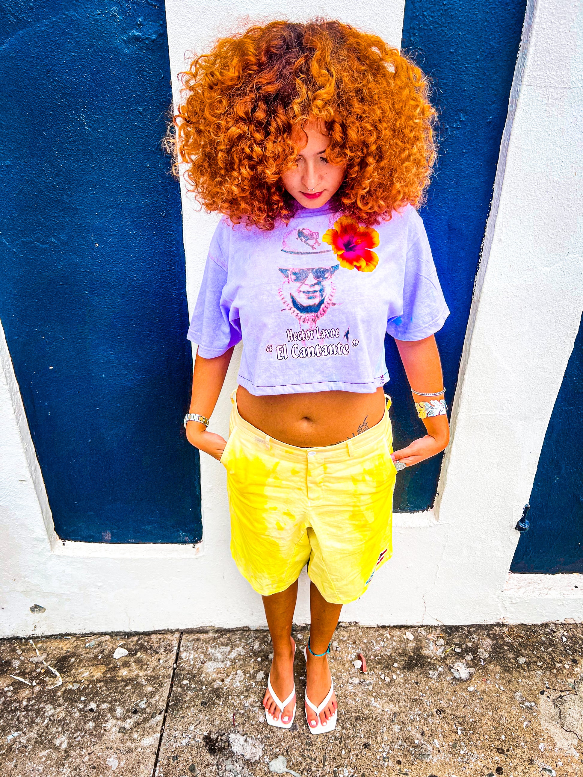 LA AMAPOLA DE HECTOR CROP TOP