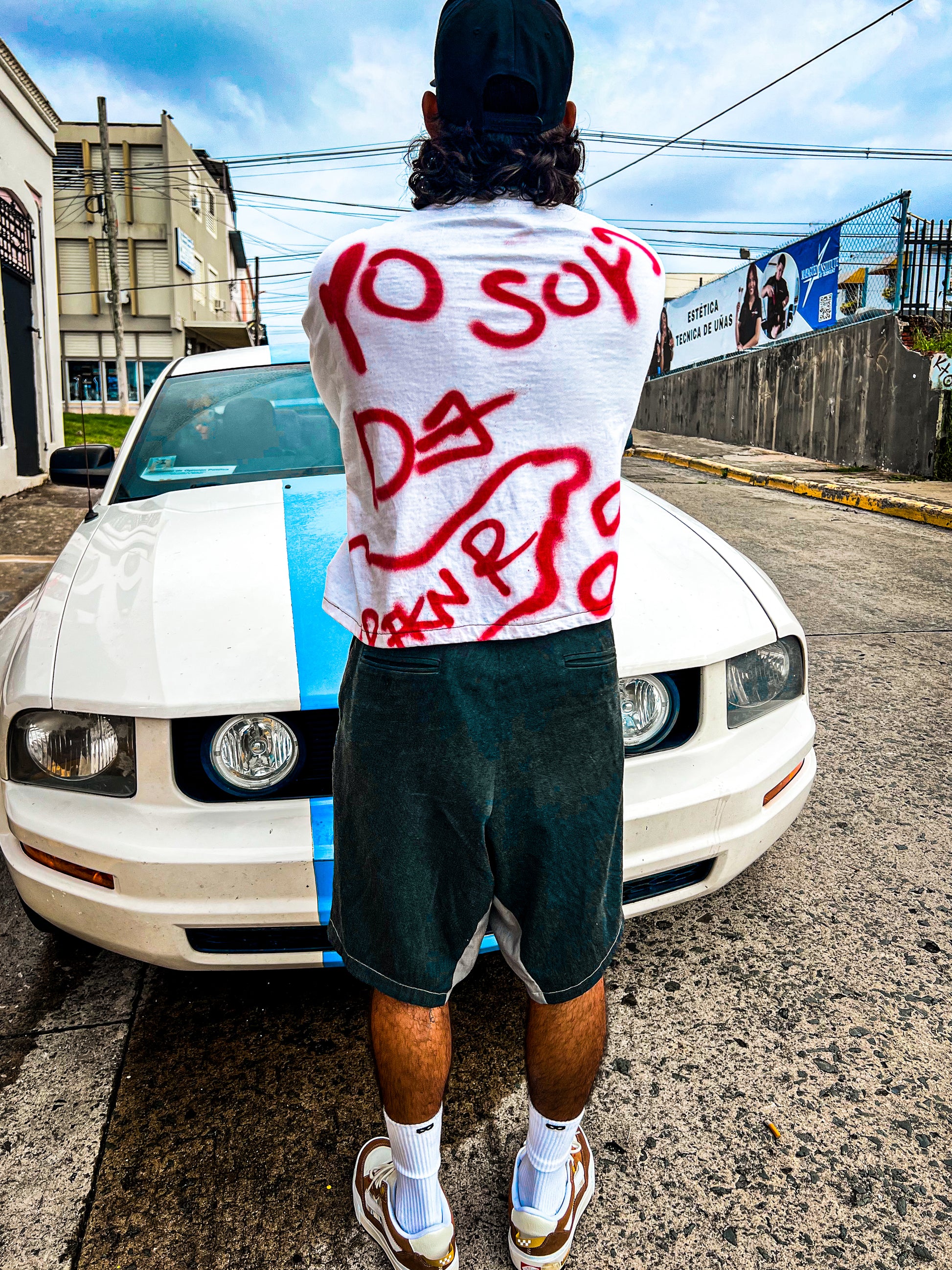 P FKN R CROP TOP TEE