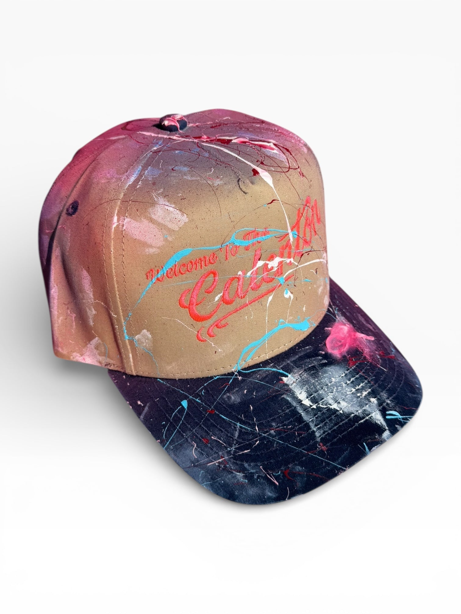 WELCOME TO THE CALENTÓN — HEAT ON CANVAS (1/1 WEARABLE ART)