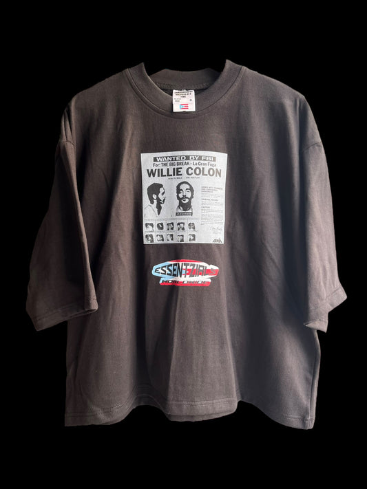 WILLIE COLON LA FUGA BOXY CROP TEE