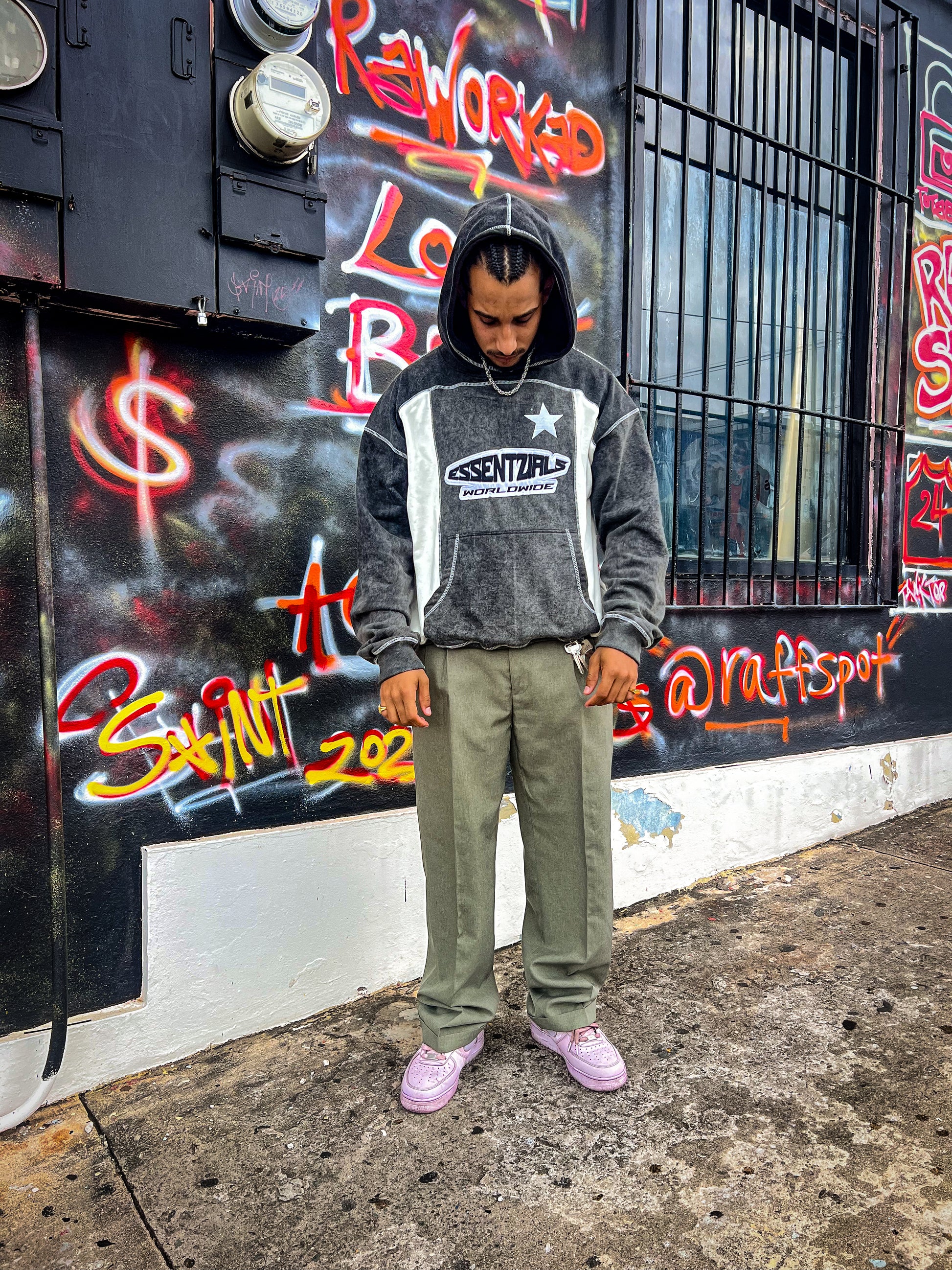 BORIQUEN OG BLACK HOODIE SAMPLE