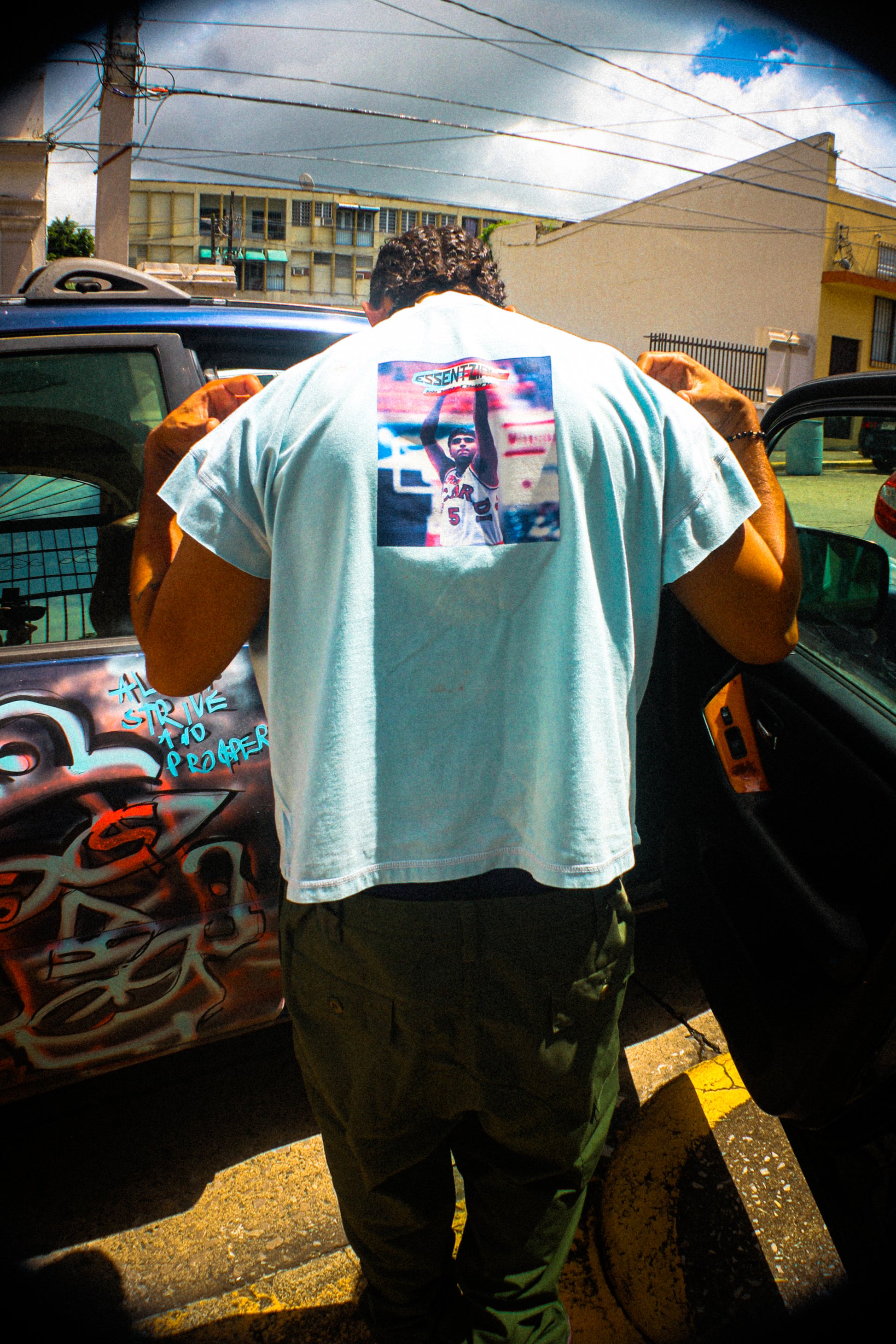 BAREA Y CASINO CUSTOM MUSCLE TEE