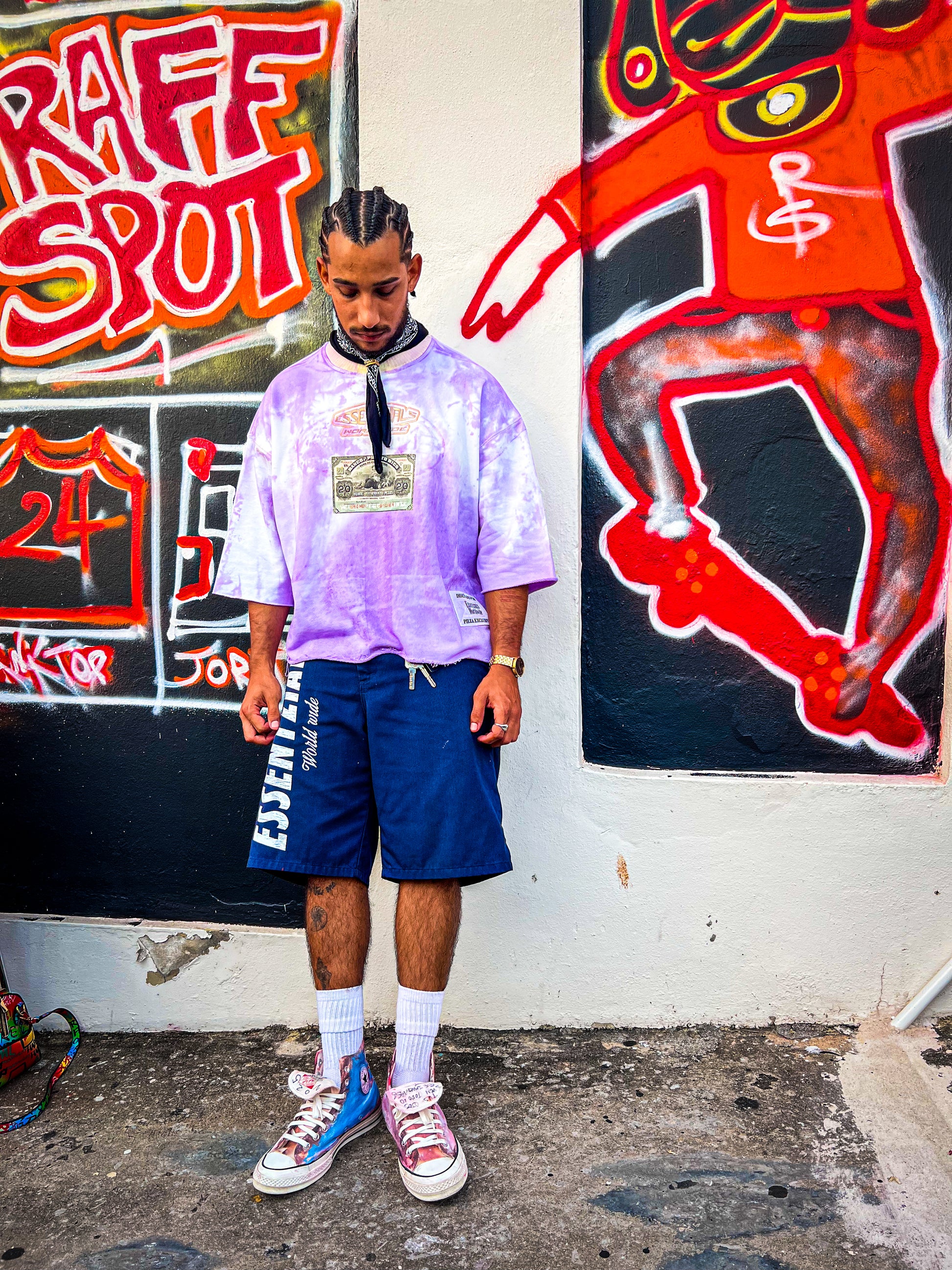 PESO PURPLE TIE DYE