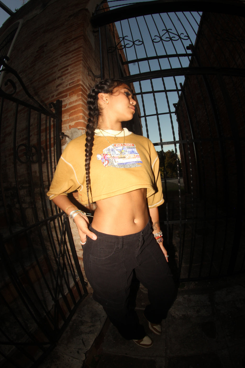 1/1 ROAD TO RICHES CROP TOP