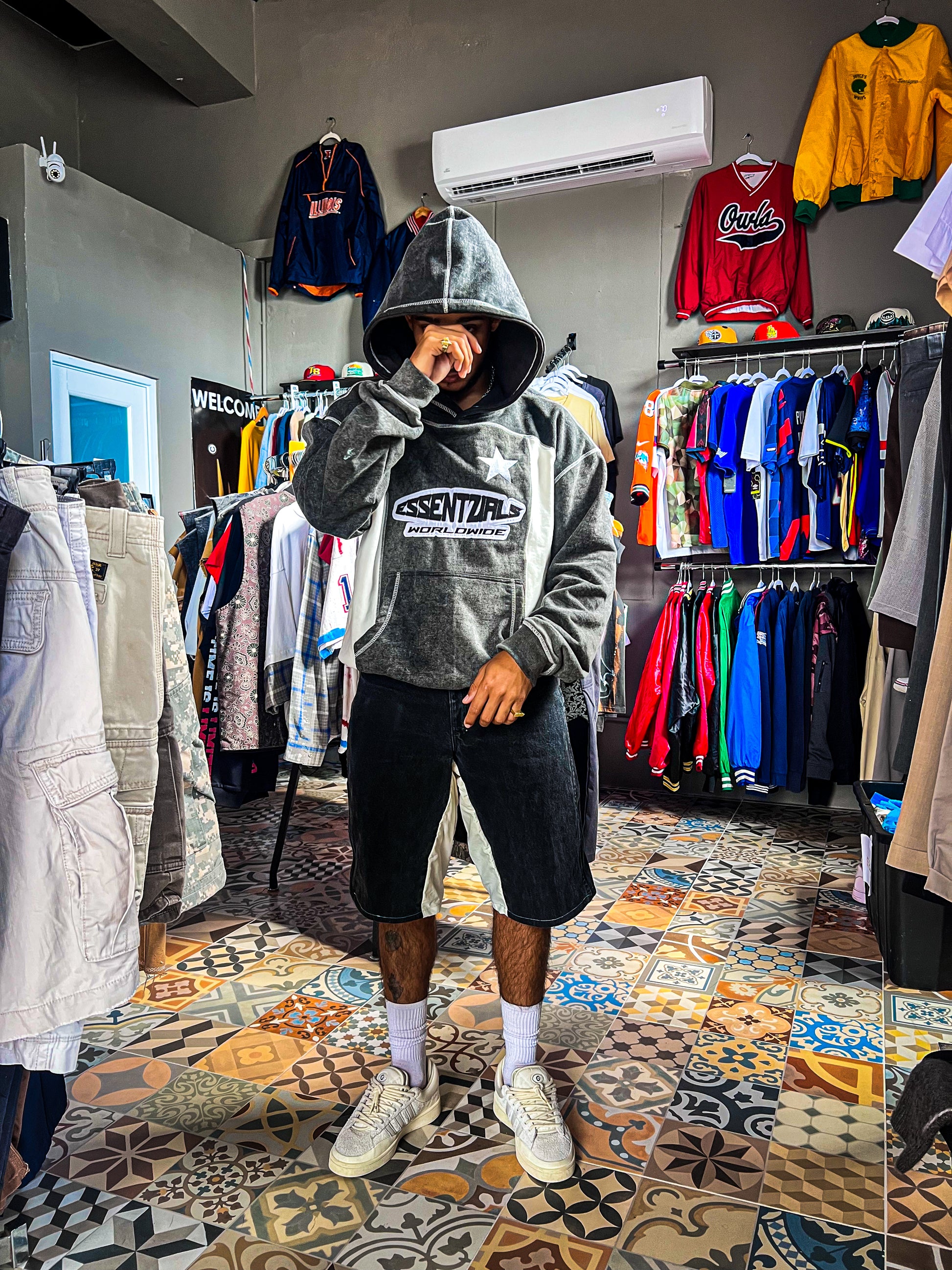 BORIQUEN OG BLACK HOODIE SAMPLE