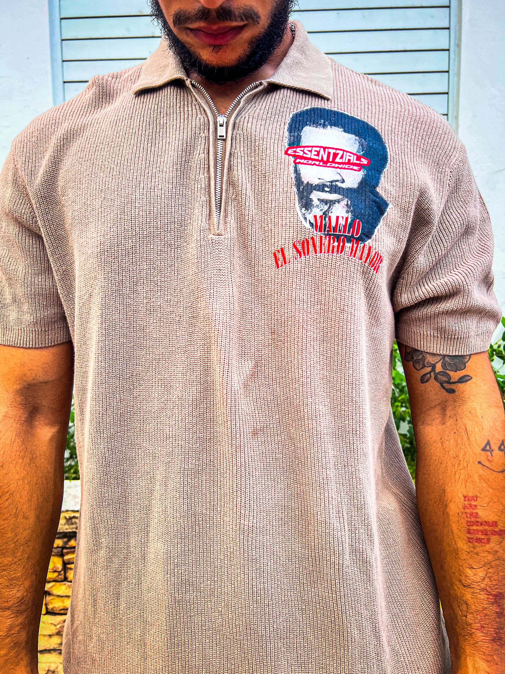 ISMAEL RIVERA ZIP UP TEE