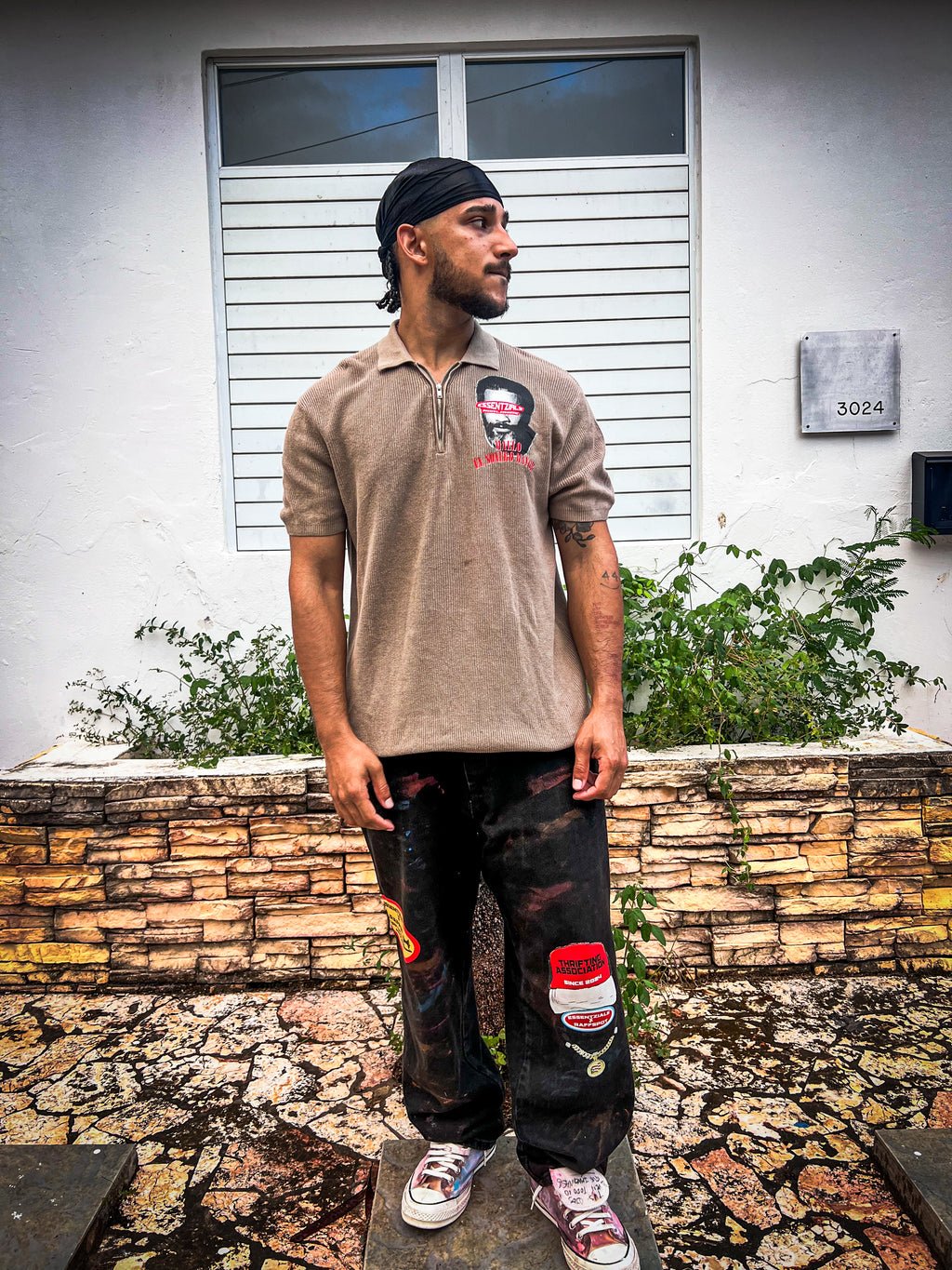 ISMAEL RIVERA ZIP UP TEE