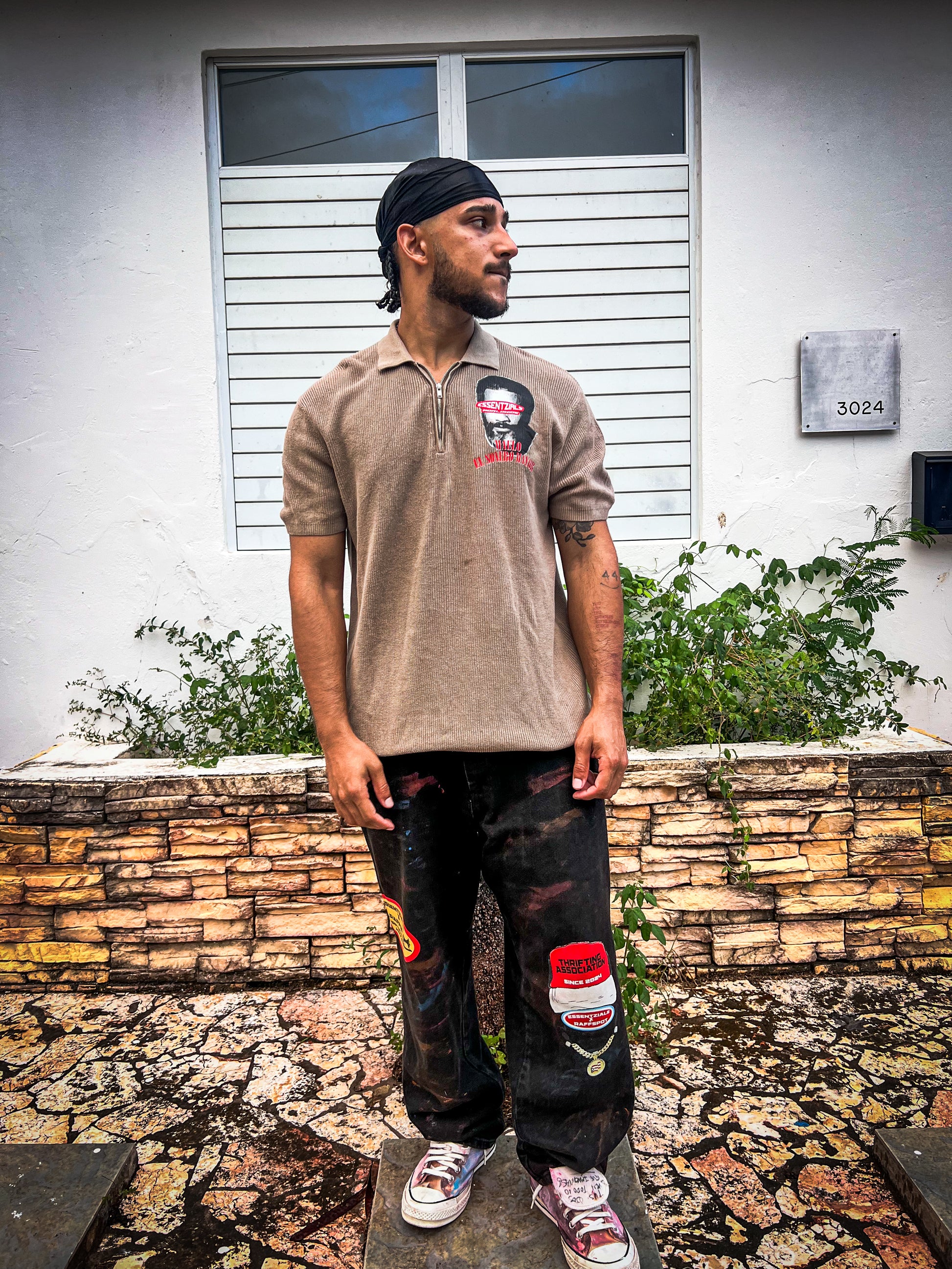ISMAEL RIVERA ZIP UP TEE