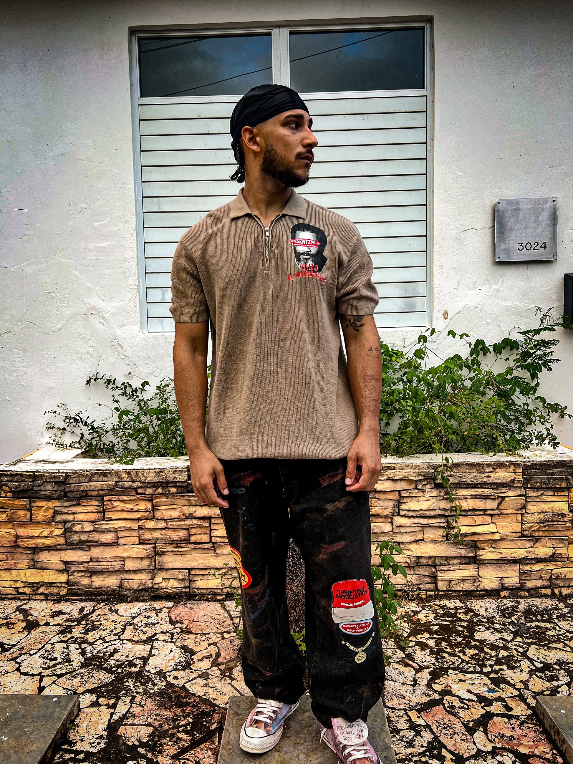 ISMAEL RIVERA ZIP UP TEE