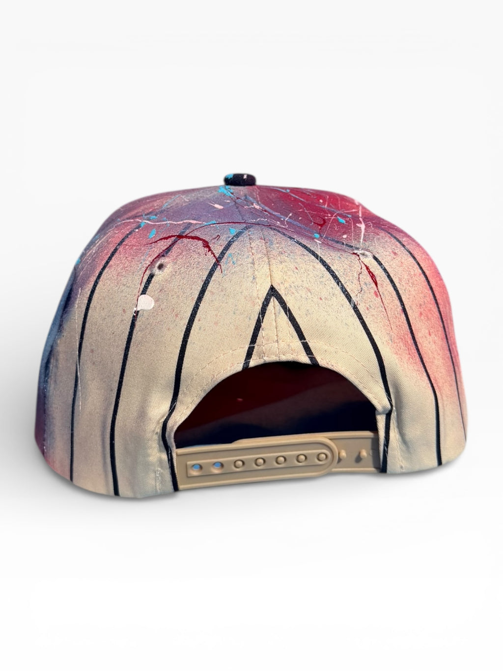 RHYTHM ON CANVAS — 1/1 HAND-PAINTED SNAPBACK