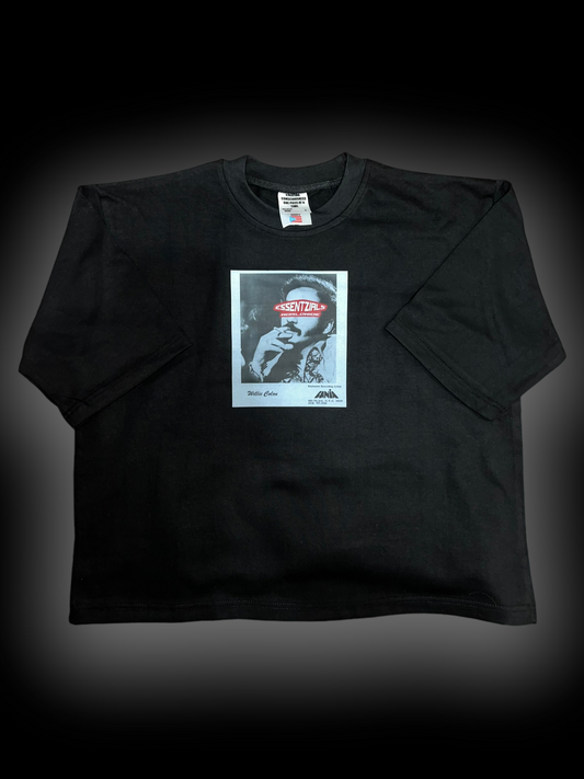 WILLIE COLON HUSTLERS BOXY CROP TEE