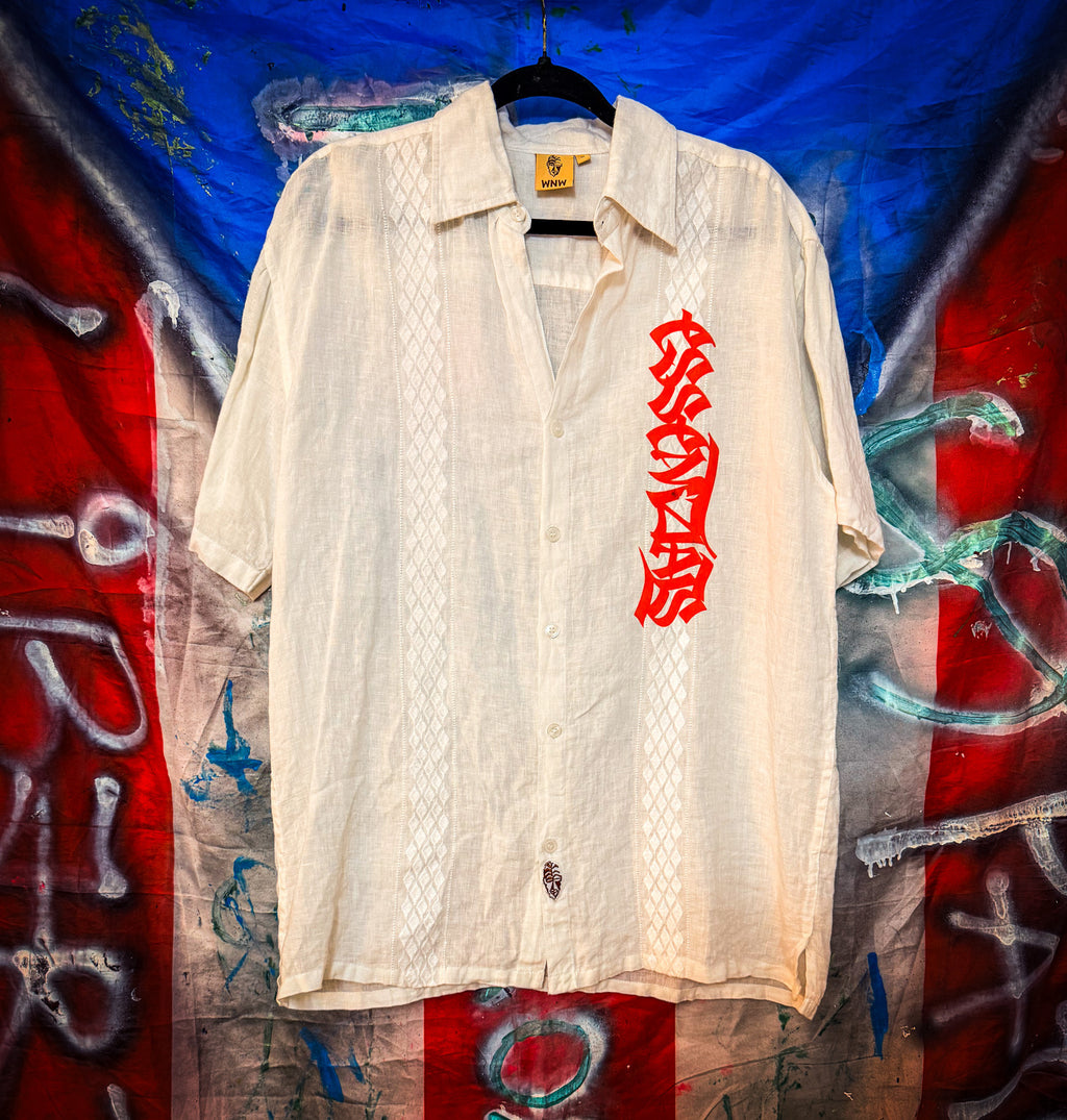 ALL I DO IS MAKE MONEY GUAYABERA