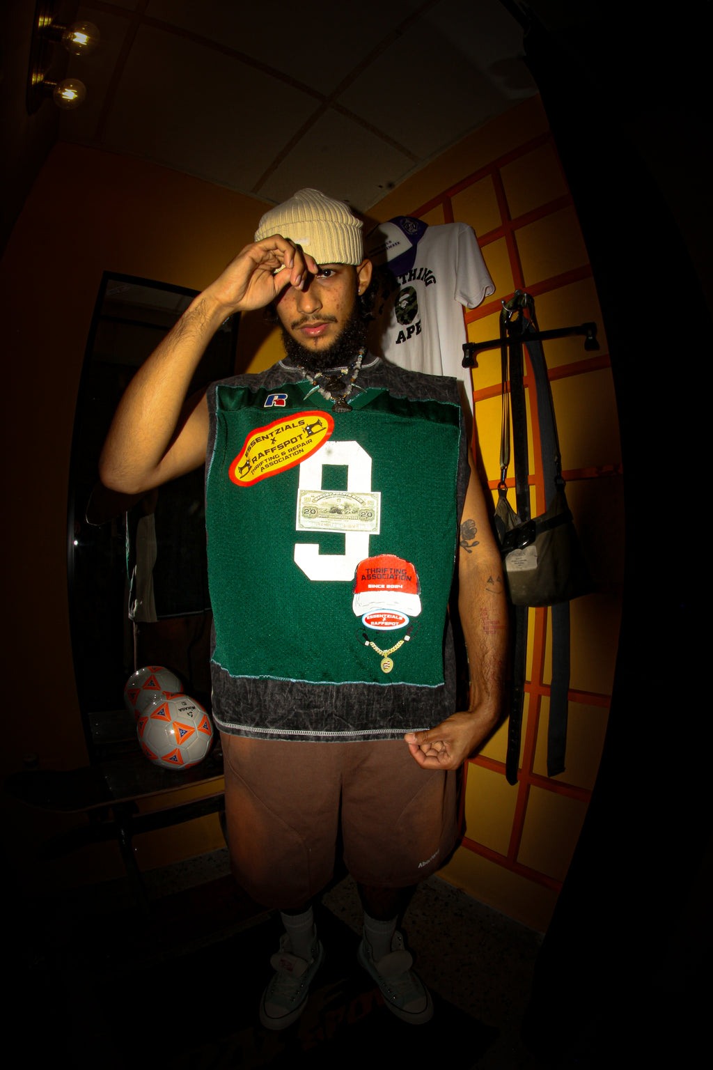 FOOTBALL JERSEY REWORKED TEE