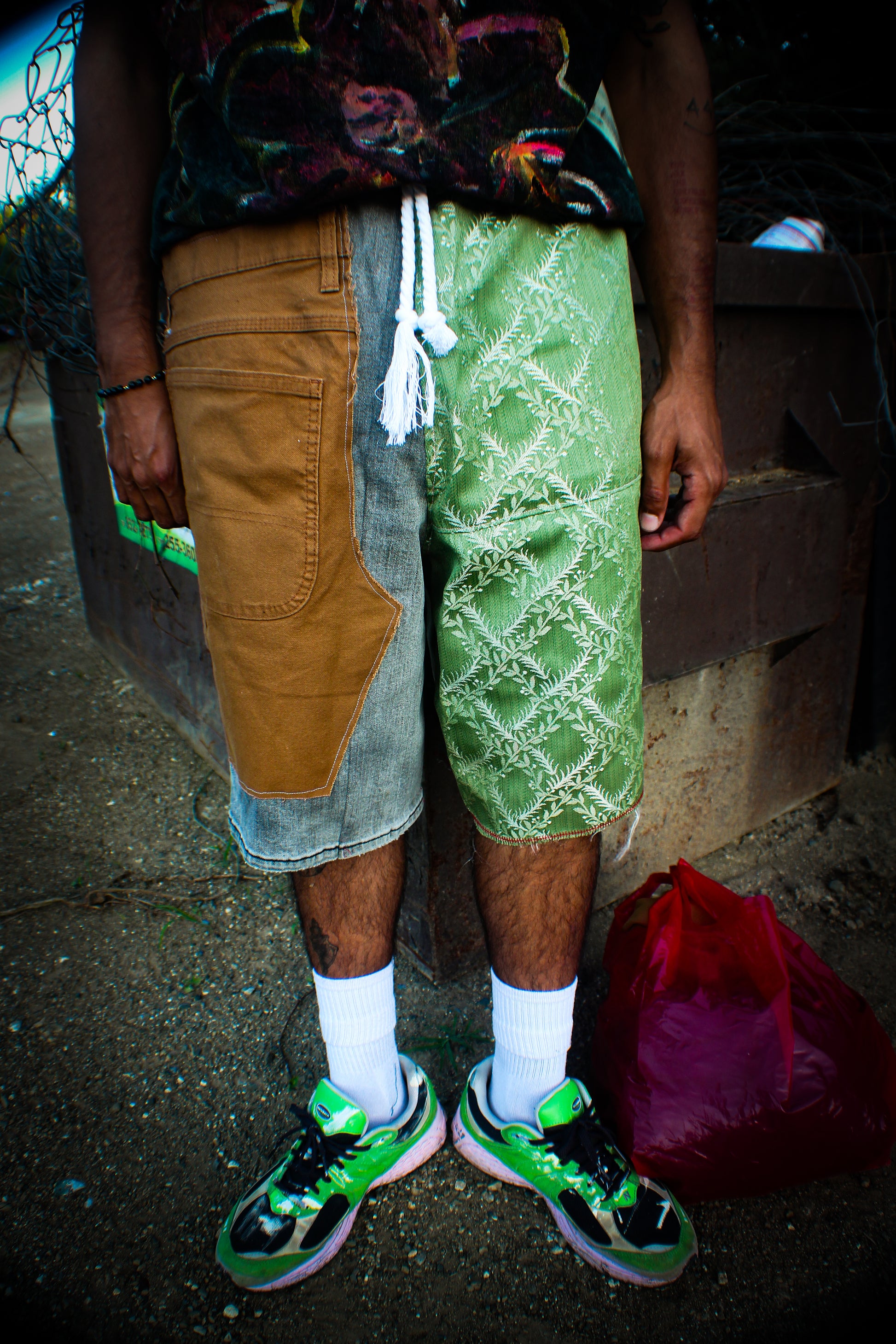 1/1 RECONSTRUCTED PANTS